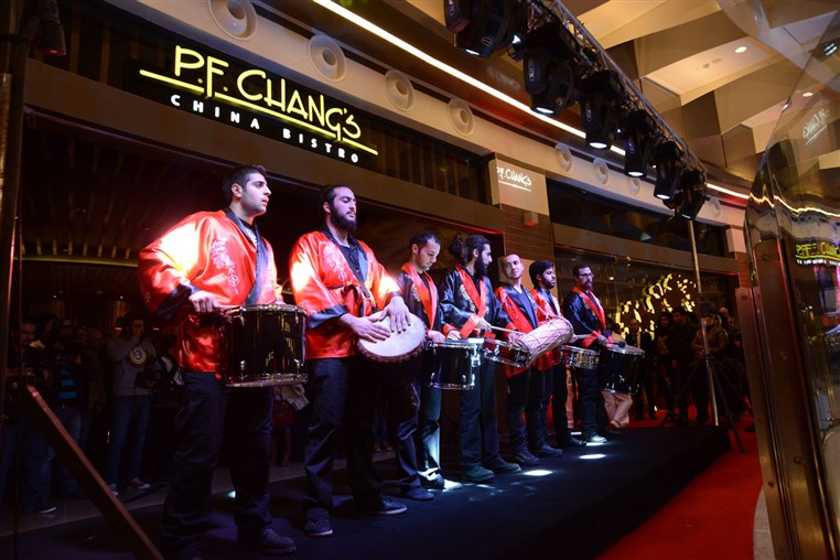 Opening of PF Chang at Beirut City Centre